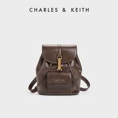 CHARLES&KEITH23 백팩 앤티크 메탈 버클 CK2-60151332