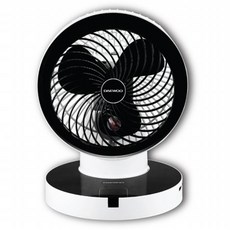 대우 360도 터치버튼 3D입체회전 리모컨 선풍기 써큘레이터 DEF-UC908E