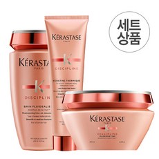 케라스타즈 [3종세트상품] 방 디스플린 샴푸 250ml + 마스케라틴 마스크 200ml 케라틴 테르미크 150ml, 1개