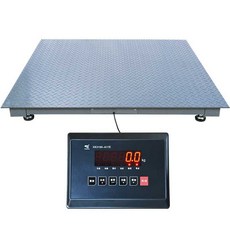 바닥 저울 산업용 계근대 파렛트 창고 플랫폼 우형기, 1.5x1.5(0-3톤) 강판 5MM, 1개