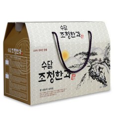 조청유과 500g 수담한과 추석 설 명절선물 설명절 부모님선물 유과선물 선물용포장, 1월 21일 출고, 1개