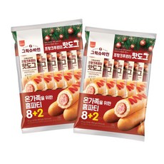 삼립 냉동 그릭슈바인 프랑크푸르터 핫도그 20봉, 85g, 20개