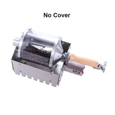 소형 400g 커피 베이커 실버 기계 포함 추출기 전문 스킨 콩 로스팅 로스터 가정용, no cover