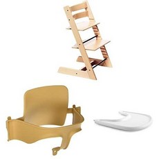 스토 케 스토어 방문 STOKKE 트립 트랩 3 종 세트 (의자 + 베이비 세트 + 트레이) 내추럴, 3-piece set chair, baby set,, 3-piece set chair, baby set,, 3-piece set chair, baby set,