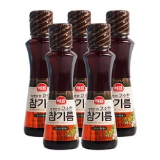 (메카몰)해표 참기름110ML*5, 5개, 110ml