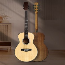 FASEN 어쿠스틱 기타 OM 컷어웨이 바디 입문용 통기타, OM68