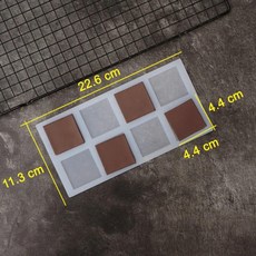 별 모양 실리콘 금형 케이크 장식 도구 컵케익 초콜릿 머핀 팬, 4.square, 1개