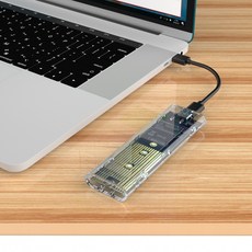 비잽 BZS1 M B&M NGFF M.2 NVMe SSD USB 3.2 Gen2 10Gbps 외장하드 케이스, 282_BZS1, 1개