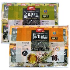 동원 올리브유김16봉 + 들기름향김16봉 (32봉), 32개, 32개