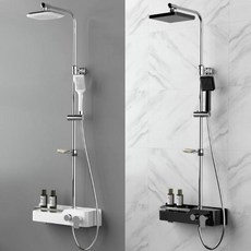 해바라기 샤워수전 선반형 GS800A, 백색, 1개
