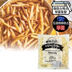 에이치에이유통 맥케인 초이스 슈스트링 2kg 간식 막대감자 얇은 감자튀김, 1개