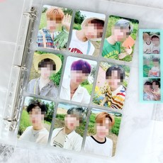 데얼스 포토카드 포카바인더 앨범 2단/3단 투명 포켓2단포카바인더+9포켓 30매