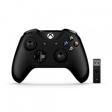 Microsoft Xbox 무선 컨트롤러 + 무선 어댑터 for Windows 10, 단일상품, 단일상품