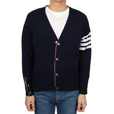 톰브라운 20FW 4선완장 캐시미어 가디건 네이비 MKC001A 00011 415