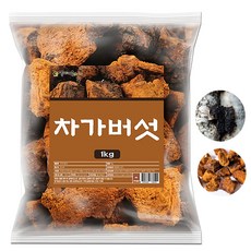 러시아산 좋은 차가버섯 1kg 차가버섯차 효능, 1개