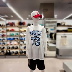 NBA 남녀공용 반팔티 SAS 넘버링 메쉬 반팔 티셔츠 N242Z9044P_06 NC대전유성