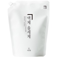 살림백서 액체 울세제 리필, 1L, 1개