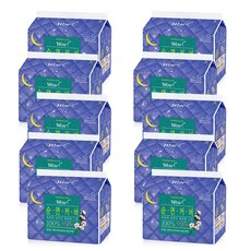 동성제약 순면커버 와우 생리대 대형 X 10팩, 오버나이트, 10개입, 10개