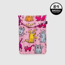 BAGGU 바쿠 노트북파우치 13인치 키스 해링 펫