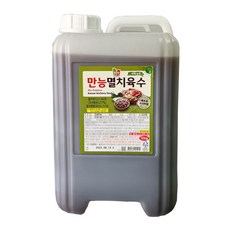 청우 만능멸치육수 10kg 말통 업소용진한육수 찌개 국 찜요리 칼국수육수 잔치국수육수, 1개