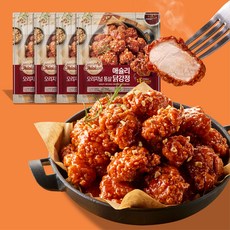 애슐리 오리지널 통살닭강정 4팩x500G, 4개, 500g