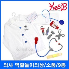 BW4A6EAF0 역할의상 의사 장난감 df-02569 직업 놀이 체험 유아 소품