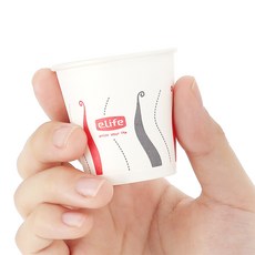 일회용 소주컵 10개 70ml 종이 소주잔 술잔 국산, 1개