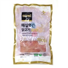 이츠웰 매실먹은 닭고기가슴살 (1등급 무항생 껍질제거 국내산 1Kg), 1개, 이츠웰 매실먹은 닭고기가슴살 1Kg