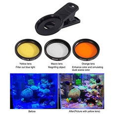 Aquarium Choice Coral 렌즈 필터 키트 for 폰 Aquarium Choice Coral Lens, 상세내용참조, 상세내용참조