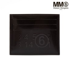 메종 마르지엘라 카드 지갑 블랙 MM6 S54UI0129