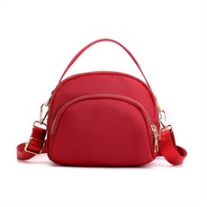Leisure Bag Cosmetics Makeup Bag Fashion Bag Handbags Shoulder Bags for Girl, 빨간색