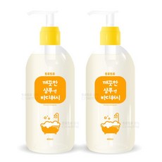 토루토루 깨끗한샴푸&바디워시 400ml 2개SET, 샴푸&바디워시x2(400ml), 2개