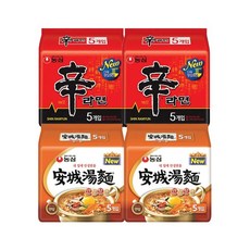 농심 신라면 10개 + 안성탕면 10개, 1세트, 1개