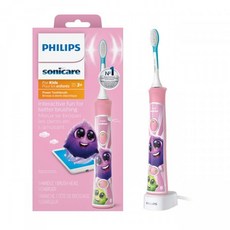 Philips Sonicare for Kids Bluetooth 연결식 충전식 전동 칫솔, 단일상품