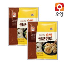 사조오양 호떡쌀군만두-1kgx2봉 만두, 1kg, 2개