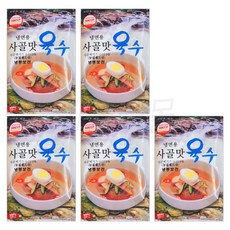 [퀴클리몰] 농민식품 사골맛 냉면육수, 350g, 5개