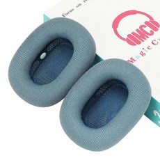 MC magic cushion 에어팟 맥스 이어 쿠션 투명 모드 및 소음 제거 오리지널에 더 가까운 사운드 자석 설치 물 세척 지원화이트
