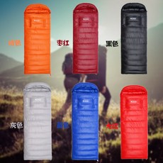 리얼구스 거위털 차박 초경량 동계 겨울 가을 사계절 혹한기 캠핑 입는 침낭, 구스다운 2200g