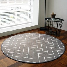 밀크하우스원형러그