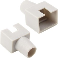 sellerade : 넷메이트 RJ45 보호캡 그레이 각부트 1개 랜케이블캡 : A_Y+ADE503B20, (S/ADE) 본상품선택