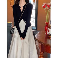 김건희 취임식 치마 빈티지 프랑스 복고풍 햅번 스커트 주름 스타일