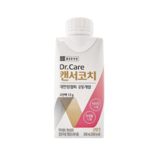 종근당건강 Dr.Care 캔서코치 암환자 영양식, 200cc, 4개