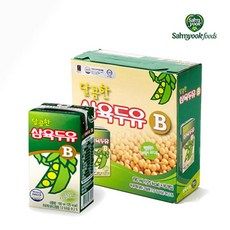 삼육두유 고소한맛A 달콤한맛B, 달콤한맛 B 선물용박스, 190mlx64팩