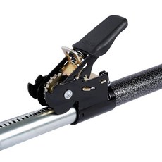 KEEPER Keeper 래칫 카고 바 블랙실버 6.35x13.21x74.93cm 05059 276438, 카고 바 (1팩), 1개