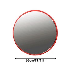광각 보안 곡선 볼록 도로 미러 교통 차도 주차 차도 마켓 도구 30cm 12 인치, 1.Indoor, 1개