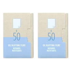 더페이스샵 데일리 뷰티툴즈 필름 기름종이 50pcs 2개, 50개입