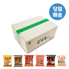 오꾸밥 단체간식 카페 PC방 어린이집 대용량 6종 40개, 8.불닭20개+까르보나라20개