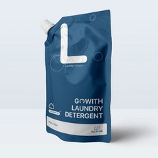 고위드 천연 올인원 세탁세제 리필 900ml, 1개