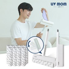 [KT알파쇼핑]리브맘 매직핸들 테이프클리너 돌돌이 12종(본체+거치대+리필10개)