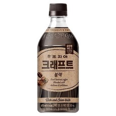 조지아 크래프트 블랙 470ml x 24PET입, 1, 단일